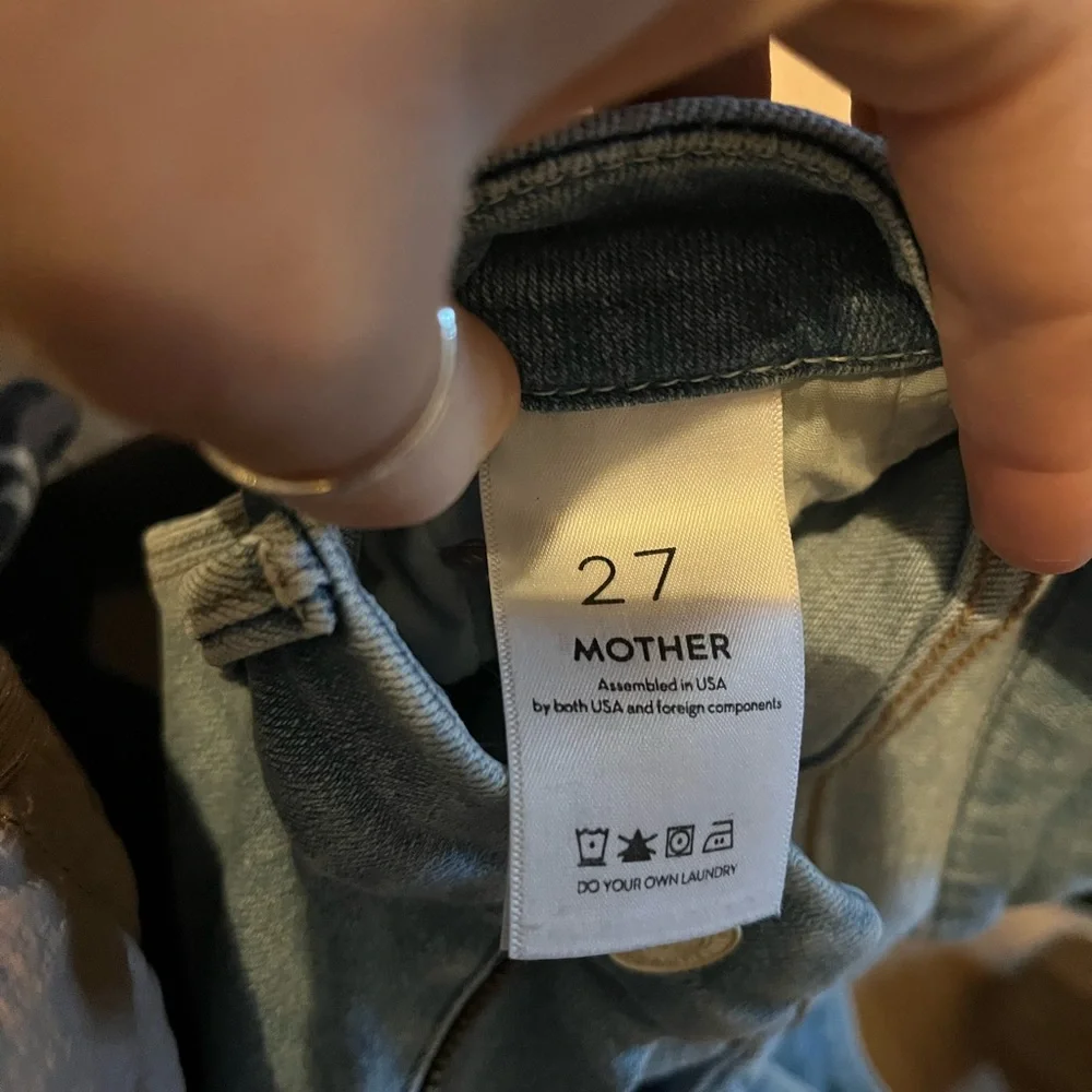 MOTHER ‘The Looker Crop’ - Picture 4 of 5